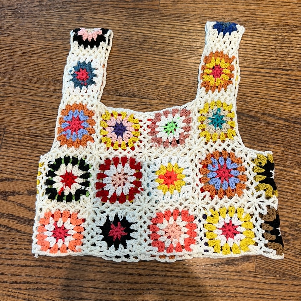 Colorful tank / cover up top!